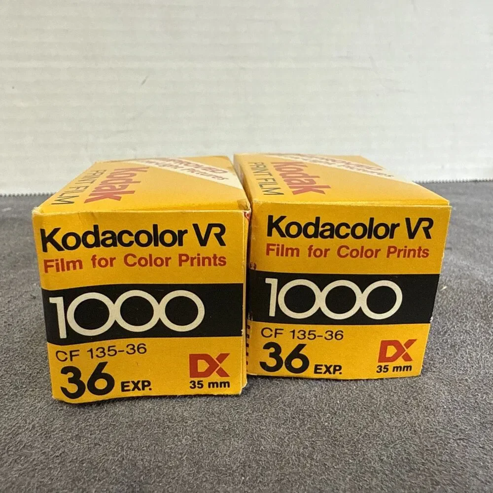 Vintage Kodacolor VR 1000 35mm color print film 36 exposures 1540608 CF 135-36